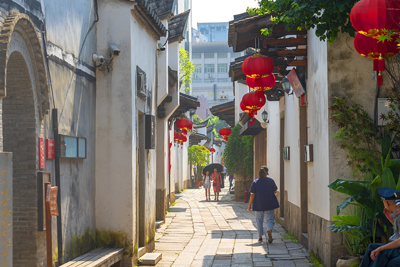 2019年6月28日，福州，三坊七巷風(fēng)光。